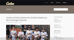 Desktop Screenshot of caribes.de